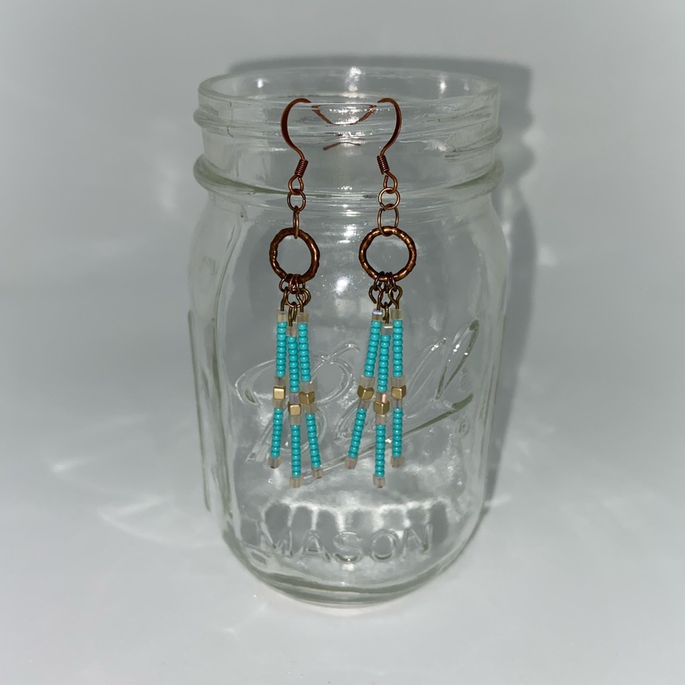 Hand created earrings